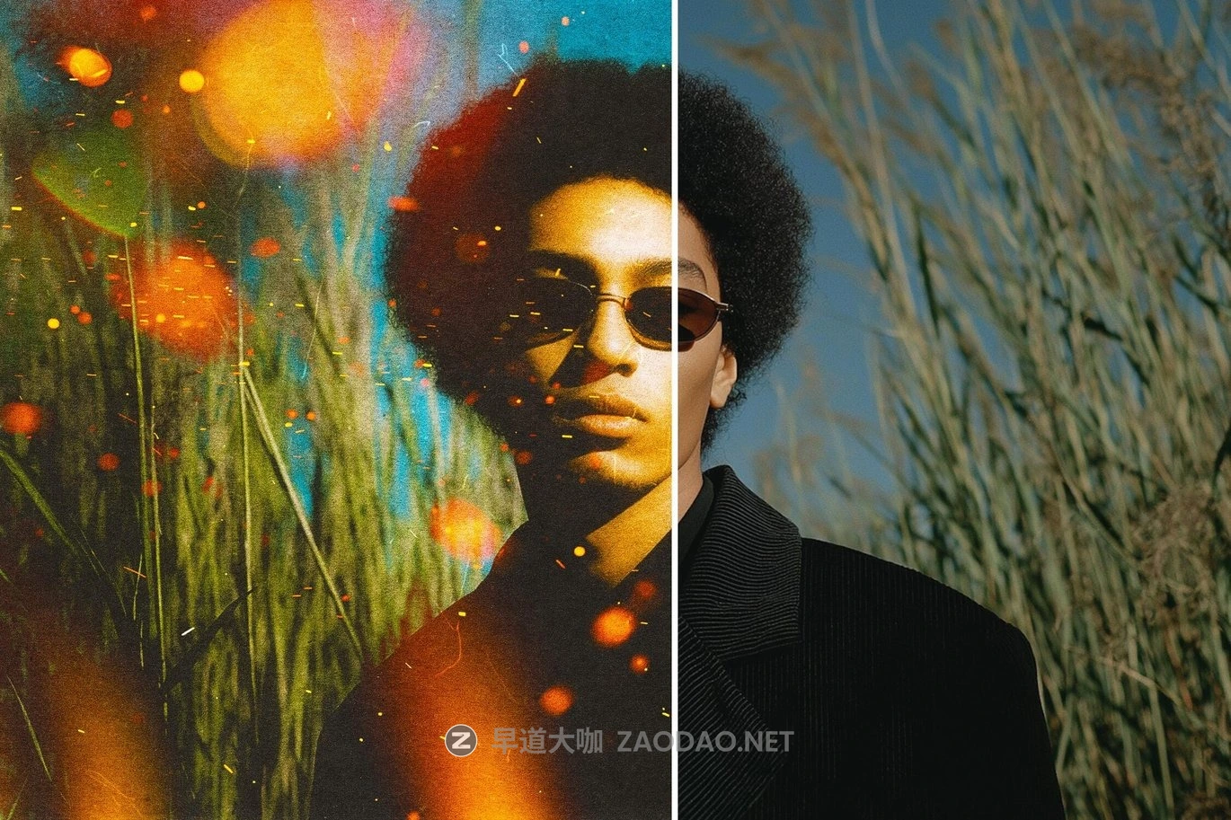 时尚模糊颗粒漏光照片效果ps特效滤镜样机 Warm Light Leak Photo Effect插图6 时尚模糊颗粒漏光照片效果ps特效滤镜样机 Warm Light Leak Photo Effect插图6