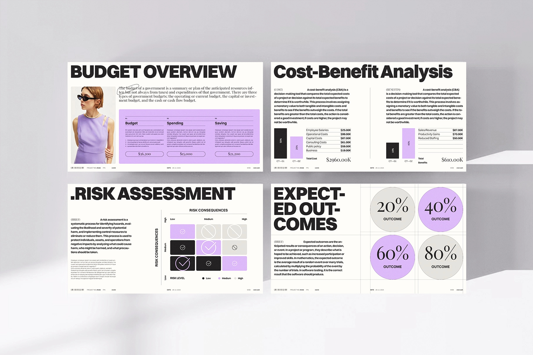 现代简约品牌营销策划提案简报设计ppt/keynote模版 Project Proposal Presentation Template插图10 现代简约品牌营销策划提案简报设计ppt/keynote模版 Project Proposal Presentation Template插图10