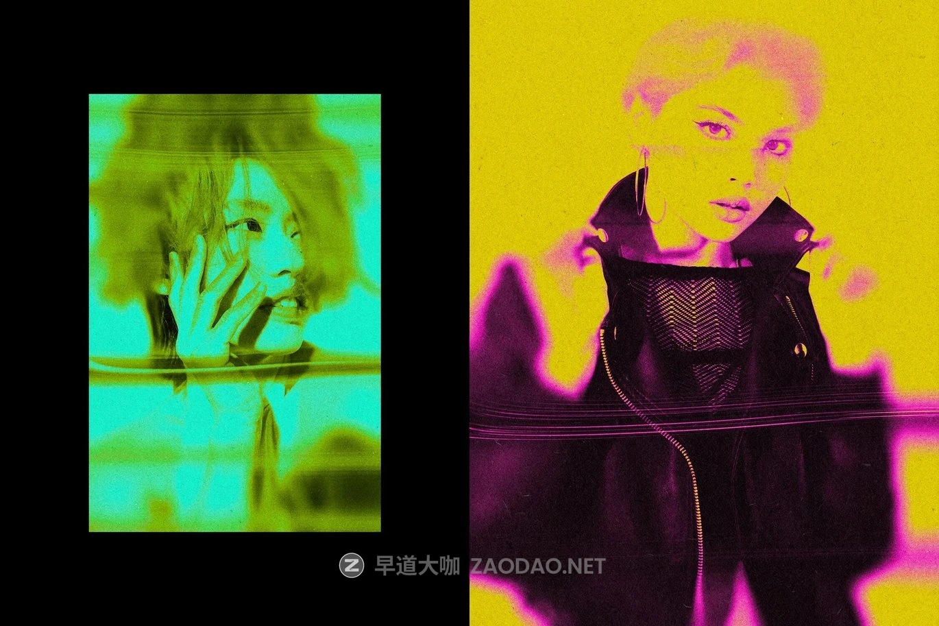 酸性模糊颗粒照片效果ps特效滤镜样机 Acid Blur Photo Effect插图5 酸性模糊颗粒照片效果ps特效滤镜样机 Acid Blur Photo Effect插图5