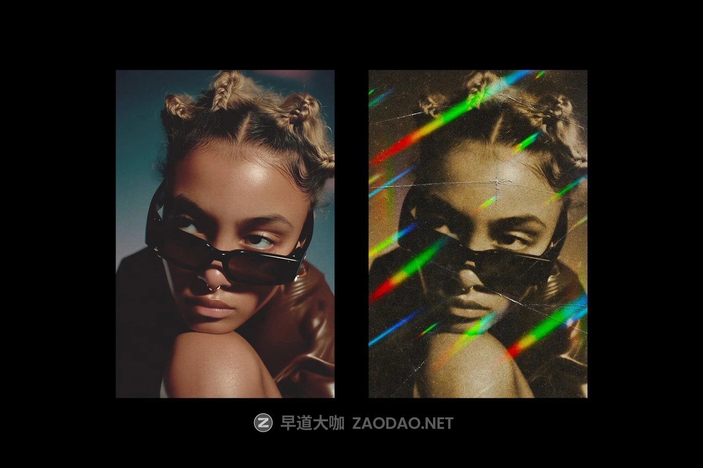 复古漏光颗粒折痕照片效果ps特效滤镜样机 Retro Light Leak Overlay Effect插图6 复古漏光颗粒折痕照片效果ps特效滤镜样机 Retro Light Leak Overlay Effect插图6