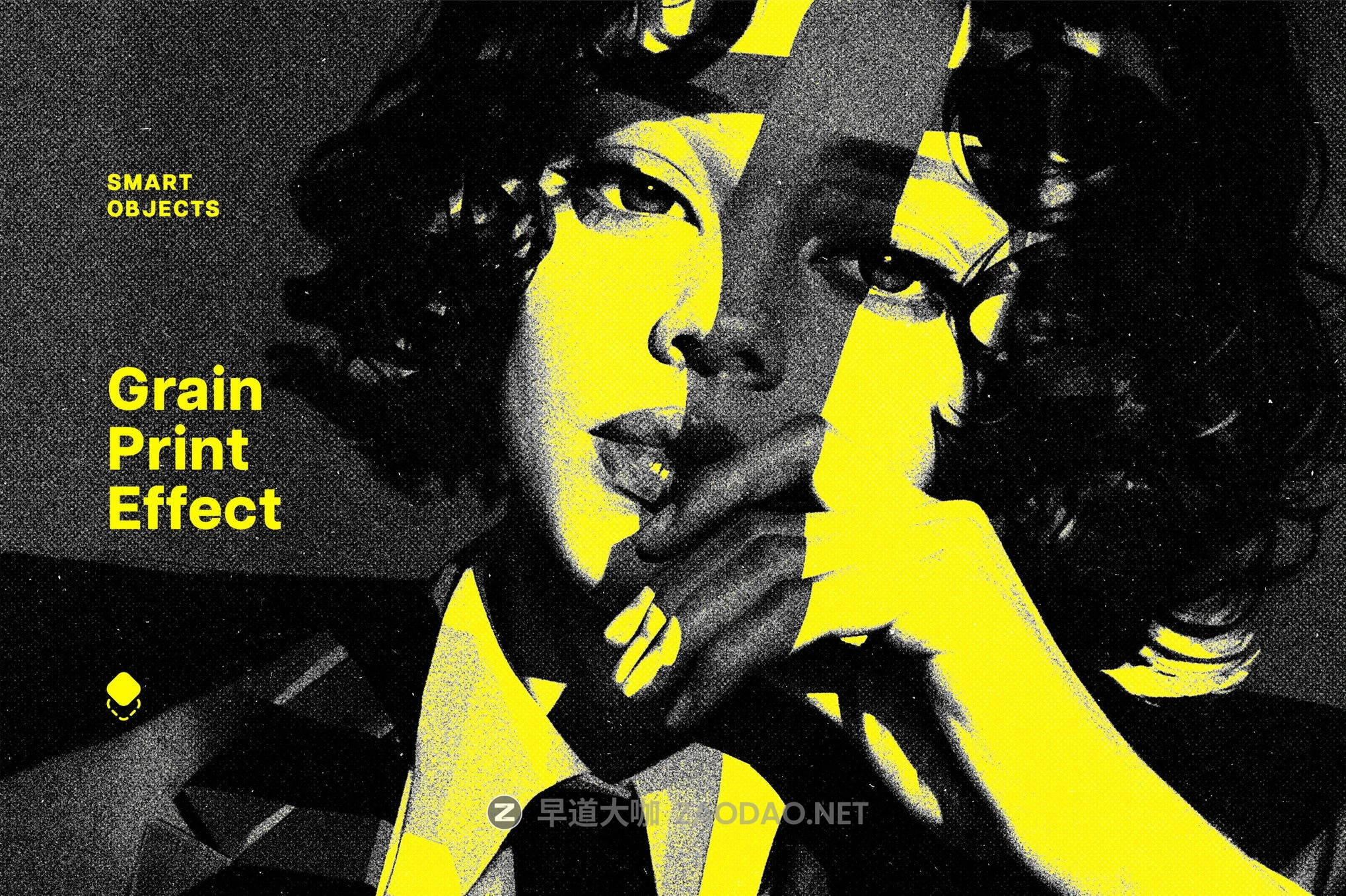 复古双调颗粒打印照片效果ps特效滤镜样机 Grain Print Effect插图 复古双调颗粒打印照片效果ps特效滤镜样机 Grain Print Effect插图