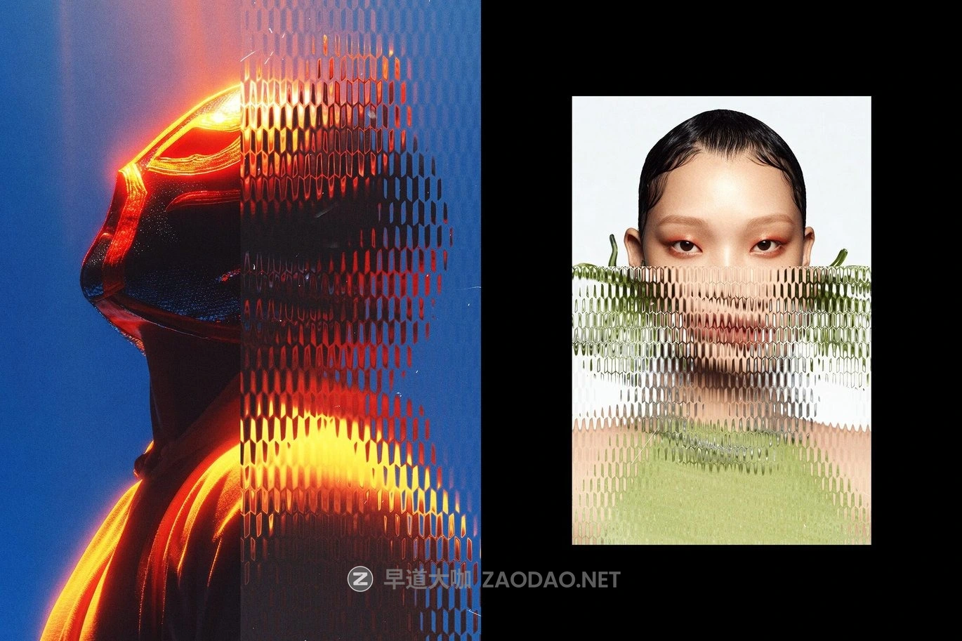 透明玻璃折射燥点划痕照片效果ps特效滤镜样机 Glass Distort Photo Effect插图4 透明玻璃折射燥点划痕照片效果ps特效滤镜样机 Glass Distort Photo Effect插图4