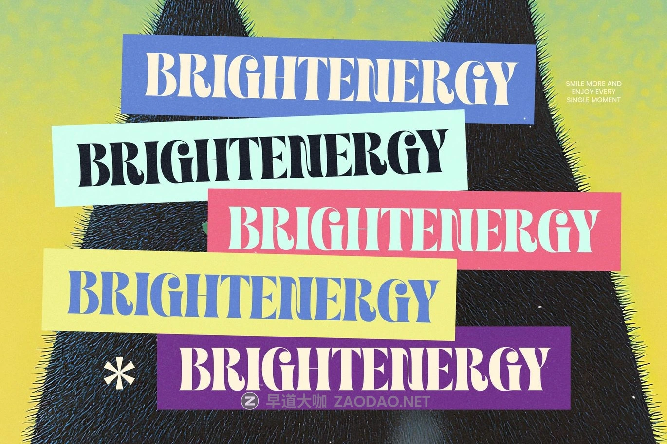 现代复古品牌海报包装设计衬线英文字体安装包 Fresh Kinetic – Modern Display Font插图8 现代复古品牌海报包装设计衬线英文字体安装包 Fresh Kinetic – Modern Display Font插图8