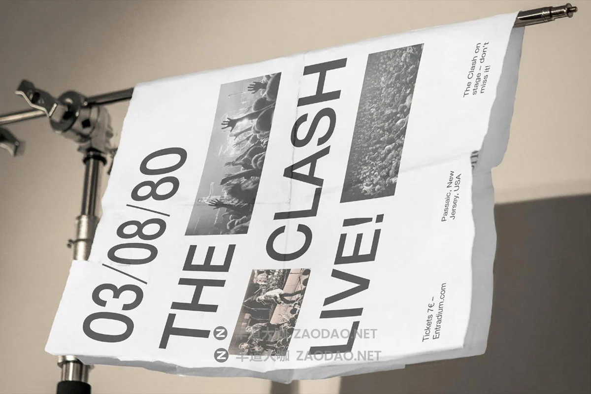 5款悬挂式海报报纸视觉画面设计展示效果图psd样机mockup模板素材 Poster Mockup Bundle插图2 5款悬挂式海报报纸视觉画面设计展示效果图psd样机mockup模板素材 Poster Mockup Bundle插图2