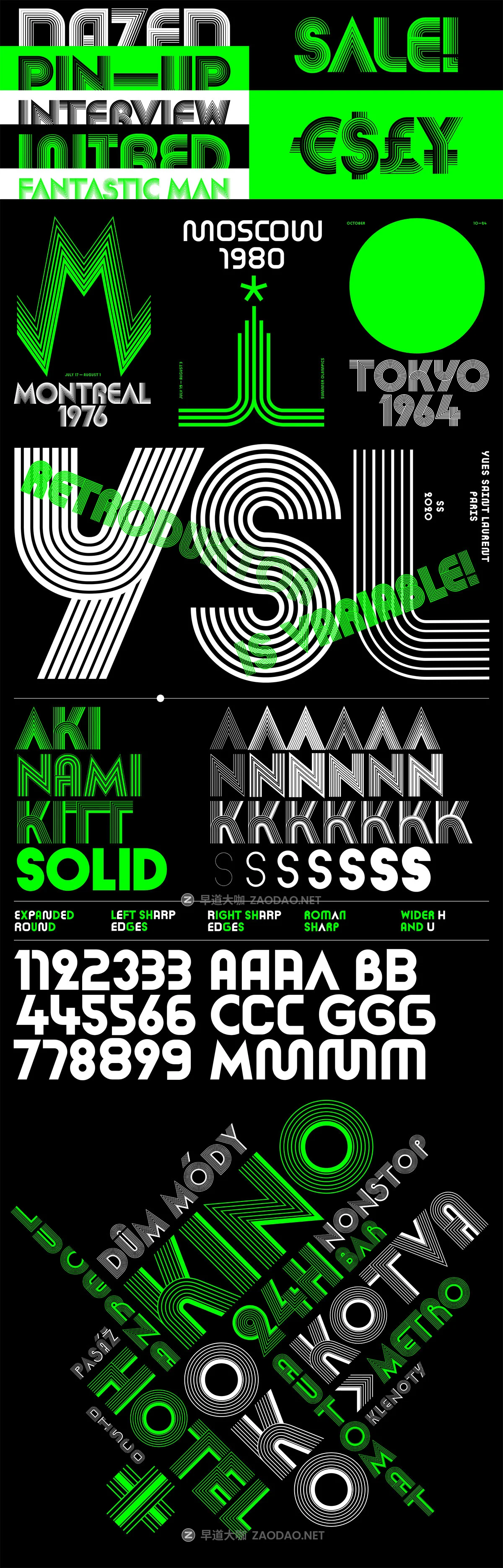 BC Retroduktor Font Family 24款字重经典动感线条几何风海报发布会标题logo设计英文字体安装包插图1 BC Retroduktor Font Family 24款字重经典动感线条几何风海报发布会标题logo设计英文字体安装包插图1