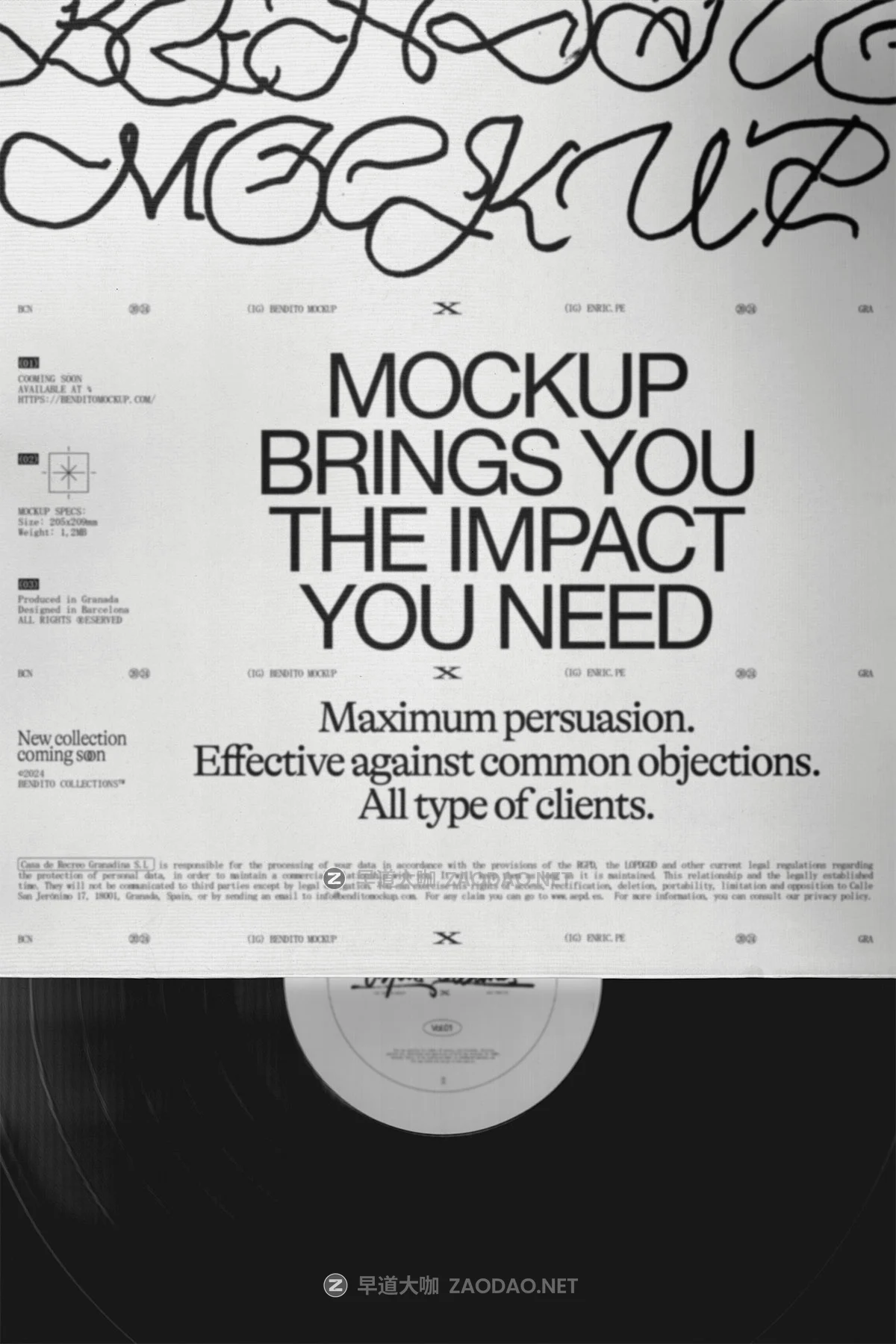 7款国外小众服装吊牌海报笔记本杂志信纸邮件黑胶片包装品牌Vi设计展示PSD样机模板 Bendito Mockup – Objets Trouvés v1 P5插图1 7款国外小众服装吊牌海报笔记本杂志信纸邮件黑胶片包装品牌Vi设计展示PSD样机模板 Bendito Mockup – Objets Trouvés v1 P5插图1