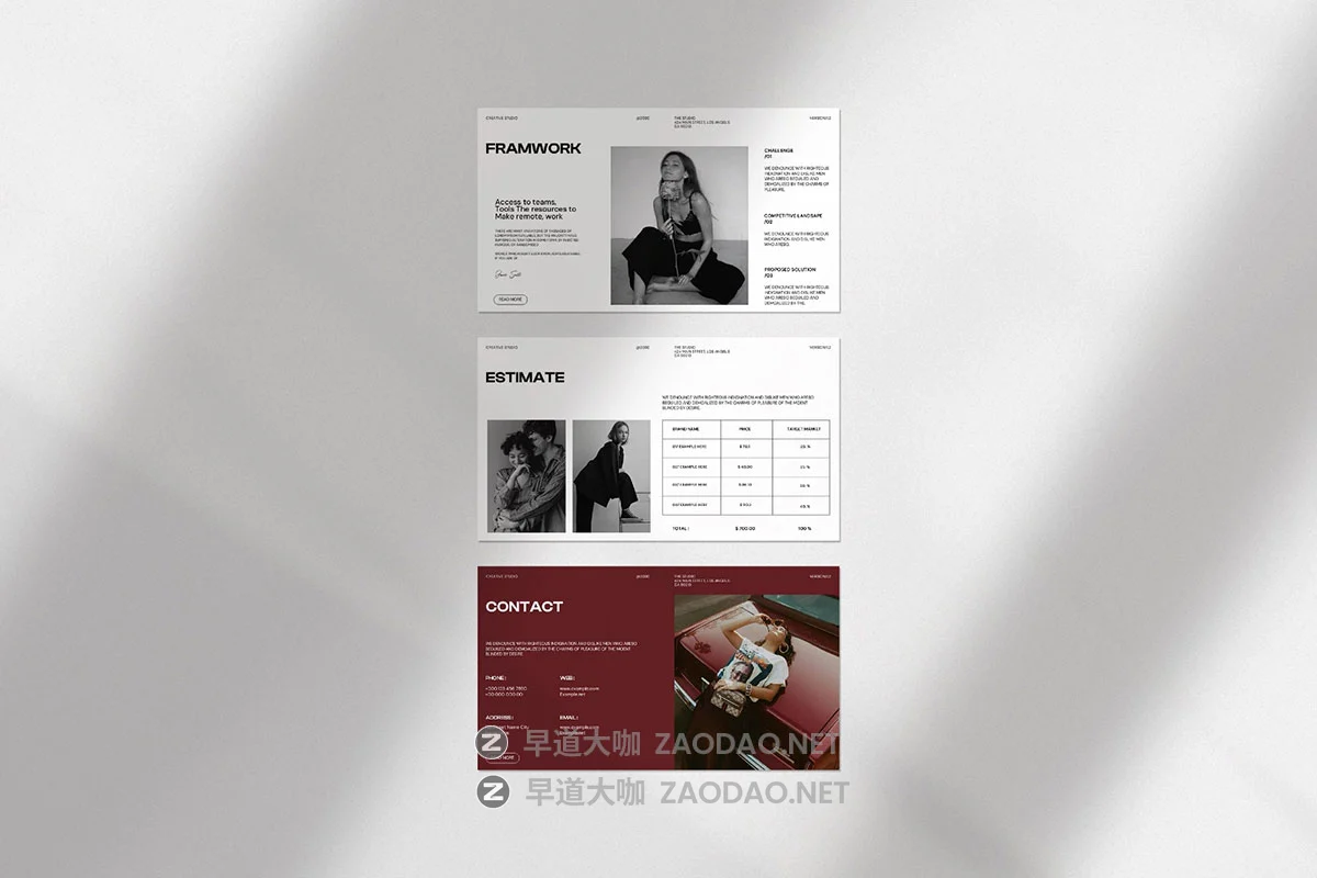 21页创意服装品牌策划提案作品集设计ppt/keynote模板素材 Brand Strategy Presentation Template插图1 21页创意服装品牌策划提案作品集设计ppt/keynote模板素材 Brand Strategy Presentation Template插图1