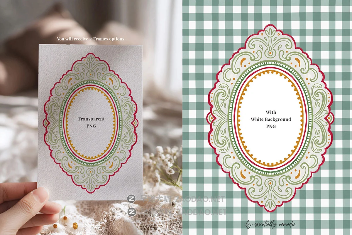 50款怀旧梦幻浪漫童话般婚礼手绘蕾丝风格花卉相框边框PNG免抠图设计素材 Cottagecore Decorative Frame clipart插图9 50款怀旧梦幻浪漫童话般婚礼手绘蕾丝风格花卉相框边框PNG免抠图设计素材 Cottagecore Decorative Frame clipart插图9