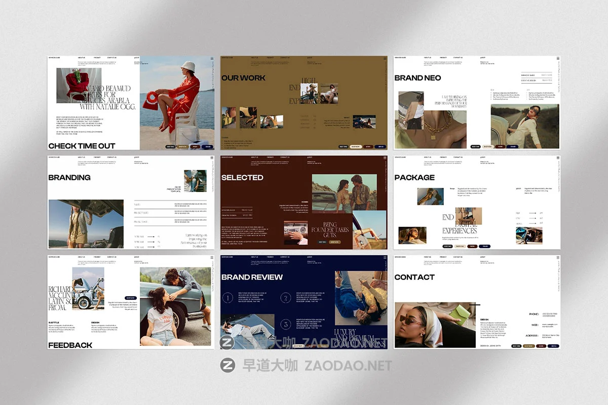 24页创意简约企业介绍案例作品集个人简历图片排版设计ppt/keynote幻灯片模板素材 Creative Services Guide Presentation Template插图6 24页创意简约企业介绍案例作品集个人简历图片排版设计ppt/keynote幻灯片模板素材 Creative Services Guide Presentation Template插图6