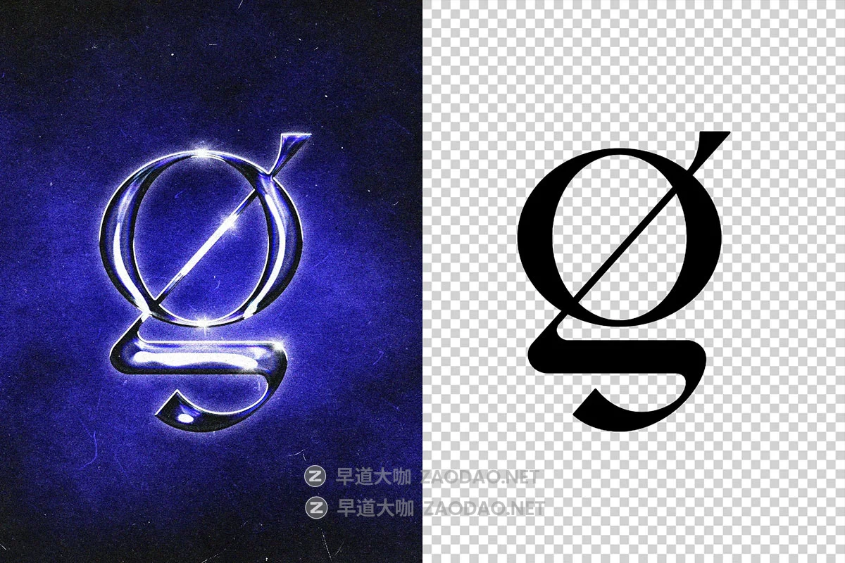深色边缘光晕发光金属镀铬3D立体标题logo字体设计ps特效样机模板 Dark Purple Chrome Text Effect插图3 深色边缘光晕发光金属镀铬3D立体标题logo字体设计ps特效样机模板 Dark Purple Chrome Text Effect插图3