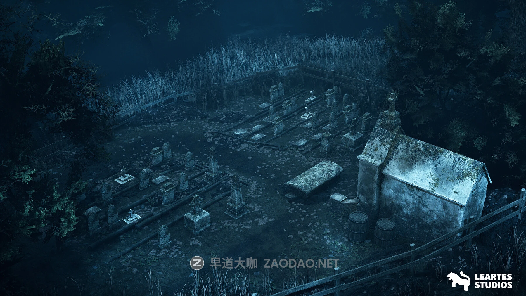 UE素材 黑暗幽灵般废弃荒废乡镇村庄建筑3D模型资产 Demonic Village Environment ( Demonic Medieval Village Village Medieval 3D Art )插图5 UE素材 黑暗幽灵般废弃荒废乡镇村庄建筑3D模型资产 Demonic Village Environment ( Demonic Medieval Village Village Medieval 3D Art )插图5