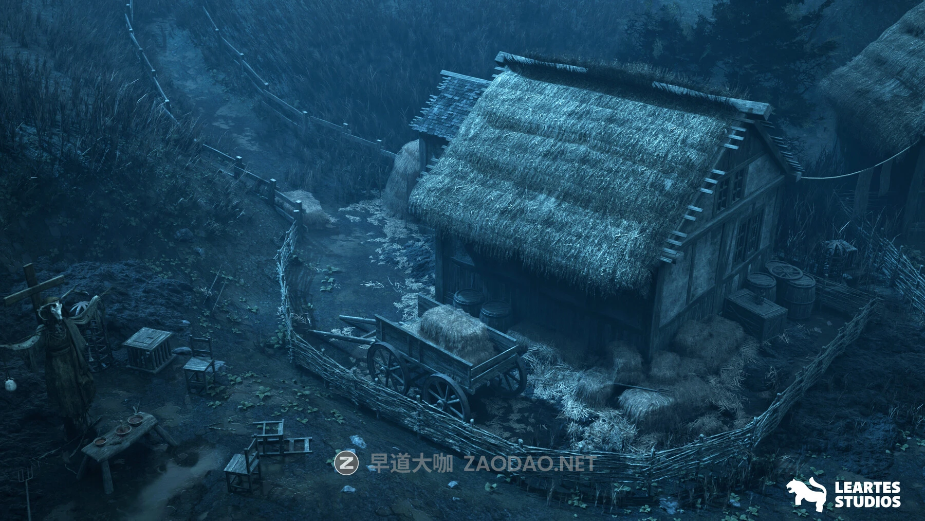 UE素材 黑暗幽灵般废弃荒废乡镇村庄建筑3D模型资产 Demonic Village Environment ( Demonic Medieval Village Village Medieval 3D Art )插图7 UE素材 黑暗幽灵般废弃荒废乡镇村庄建筑3D模型资产 Demonic Village Environment ( Demonic Medieval Village Village Medieval 3D Art )插图7