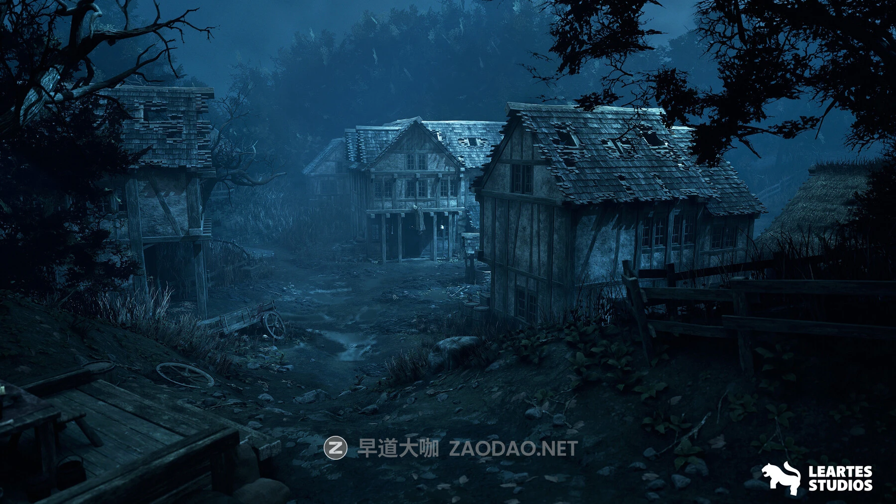 UE素材 黑暗幽灵般废弃荒废乡镇村庄建筑3D模型资产 Demonic Village Environment ( Demonic Medieval Village Village Medieval 3D Art )插图9 UE素材 黑暗幽灵般废弃荒废乡镇村庄建筑3D模型资产 Demonic Village Environment ( Demonic Medieval Village Village Medieval 3D Art )插图9