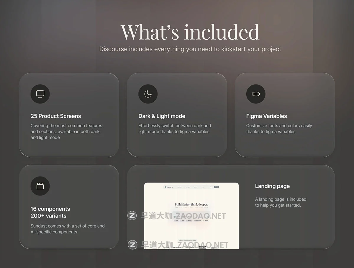 30+屏AI智能聊天机器人工作助手图片视频生成器网站ui界面设计figma模板 Discourse插图1 30+屏AI智能聊天机器人工作助手图片视频生成器网站ui界面设计figma模板 Discourse插图1