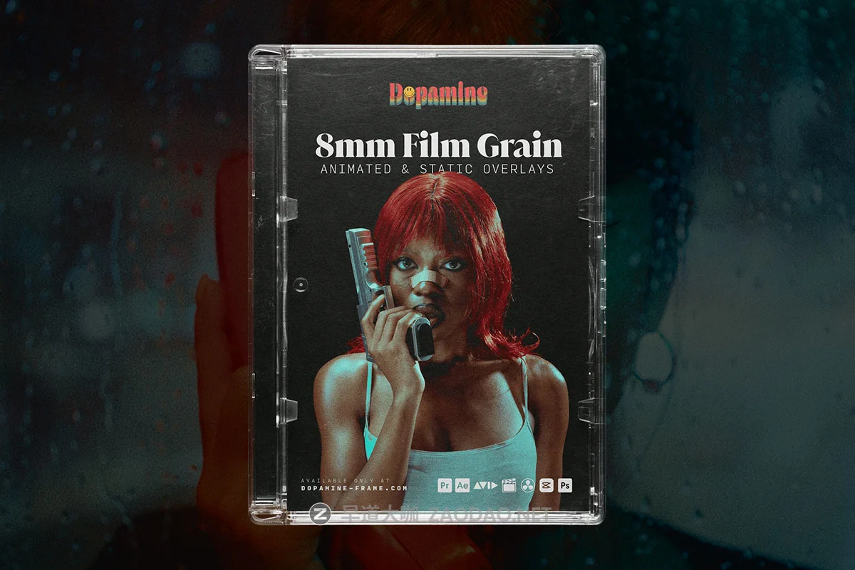 20组做旧电影感8mm胶片划痕颗粒杂点仿真模拟叠加层特效素材 Dopamine Frame – 8mm Film Grain Overlays插图 20组做旧电影感8mm胶片划痕颗粒杂点仿真模拟叠加层特效素材 Dopamine Frame – 8mm Film Grain Overlays插图