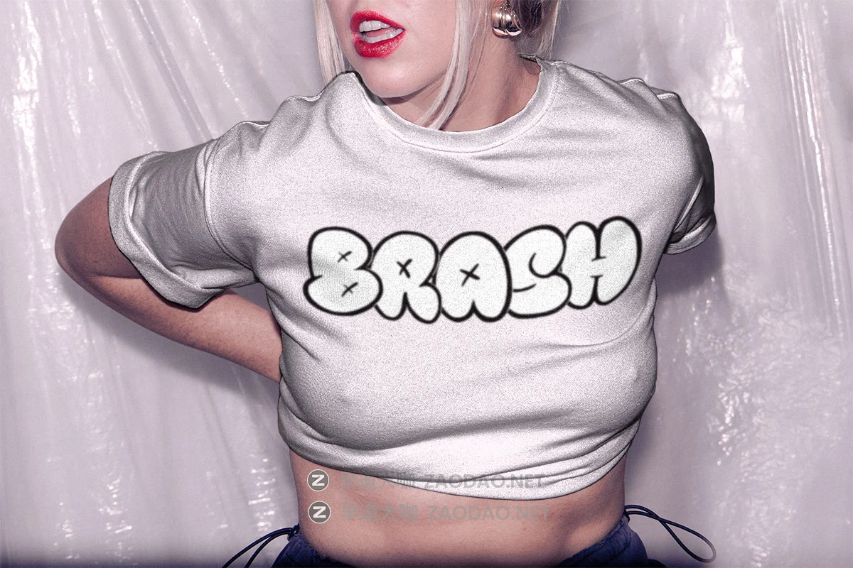 7款叛逆棉线帽T恤包装箱TV电视红酒瓶名片小众品牌vi贴图psd样机模板 Format Mockup – BRASH Collection P2插图3 7款叛逆棉线帽T恤包装箱TV电视红酒瓶名片小众品牌vi贴图psd样机模板 Format Mockup – BRASH Collection P2插图3