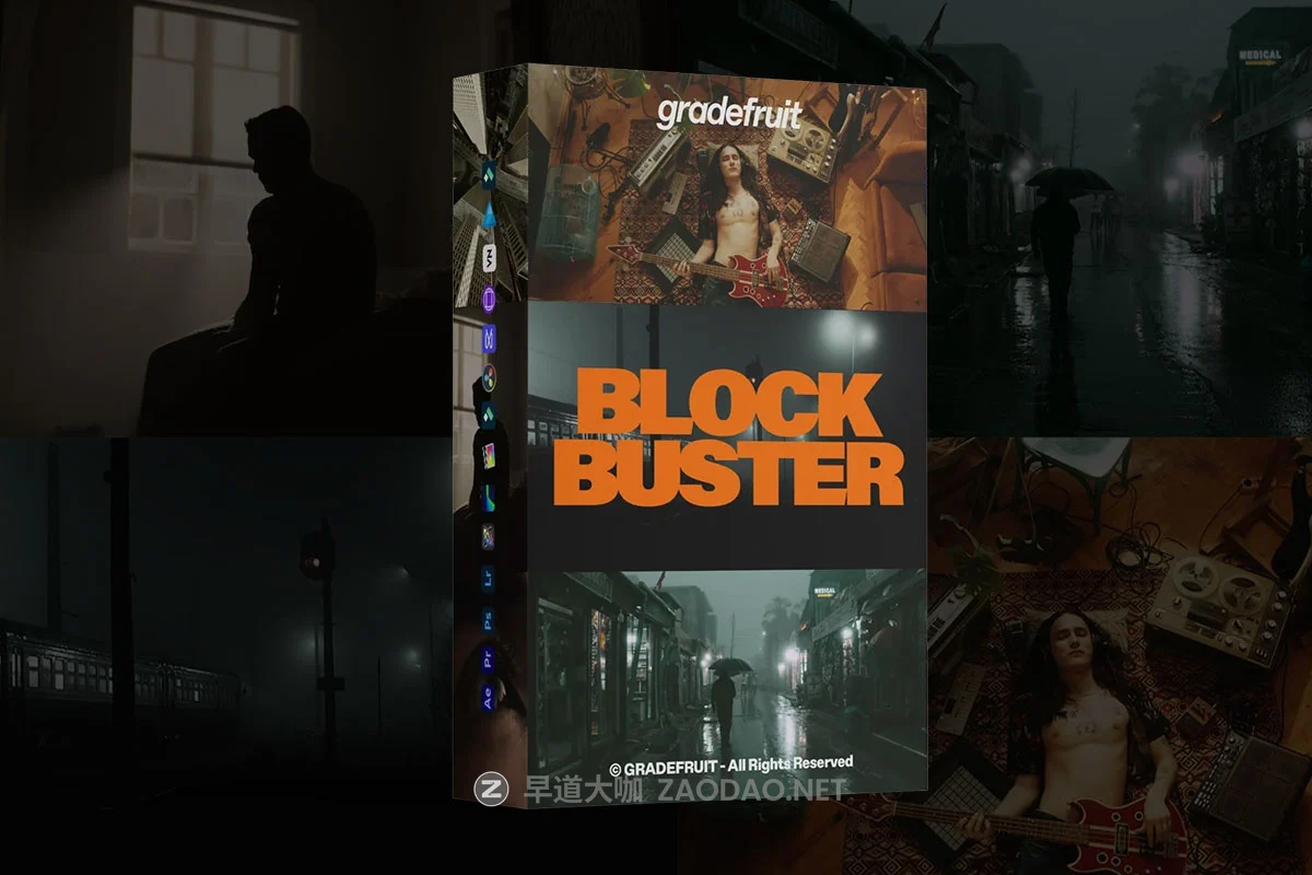 GradeFruit 史诗般好莱坞大片电影感扫街旅拍照片视频调色LUT/LR预设+中文教程 GradeFruit – Blockbuster LUTs & LR Presets插图 GradeFruit 史诗般好莱坞大片电影感扫街旅拍照片视频调色LUT/LR预设+中文教程 GradeFruit – Blockbuster LUTs & LR Presets插图