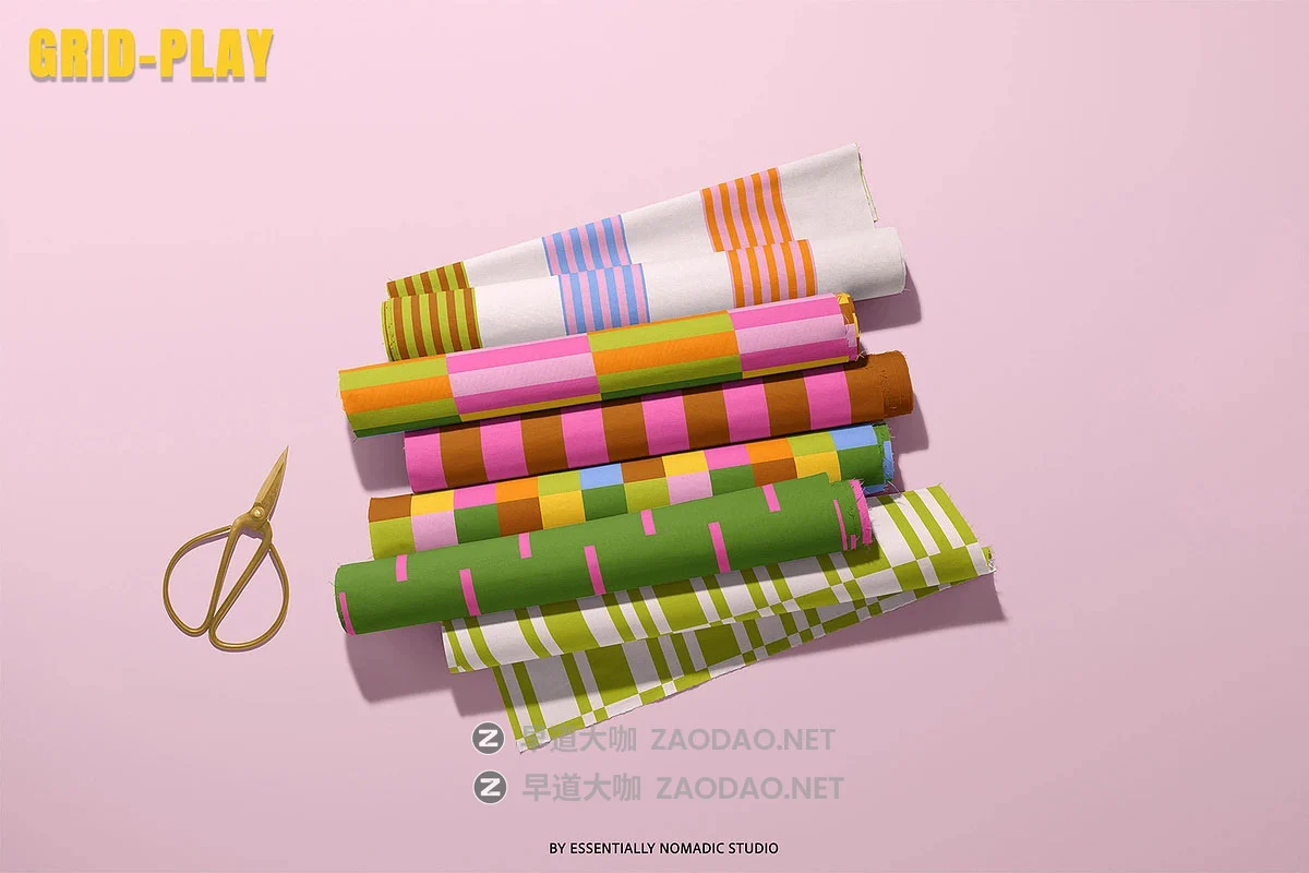 50款现代经典北欧几何撞色格纹四方连续无缝拼接图案纹样矢量素材 Grid Play – Stripes & Plaids Seamless Patterns插图11 50款现代经典北欧几何撞色格纹四方连续无缝拼接图案纹样矢量素材 Grid Play – Stripes & Plaids Seamless Patterns插图11