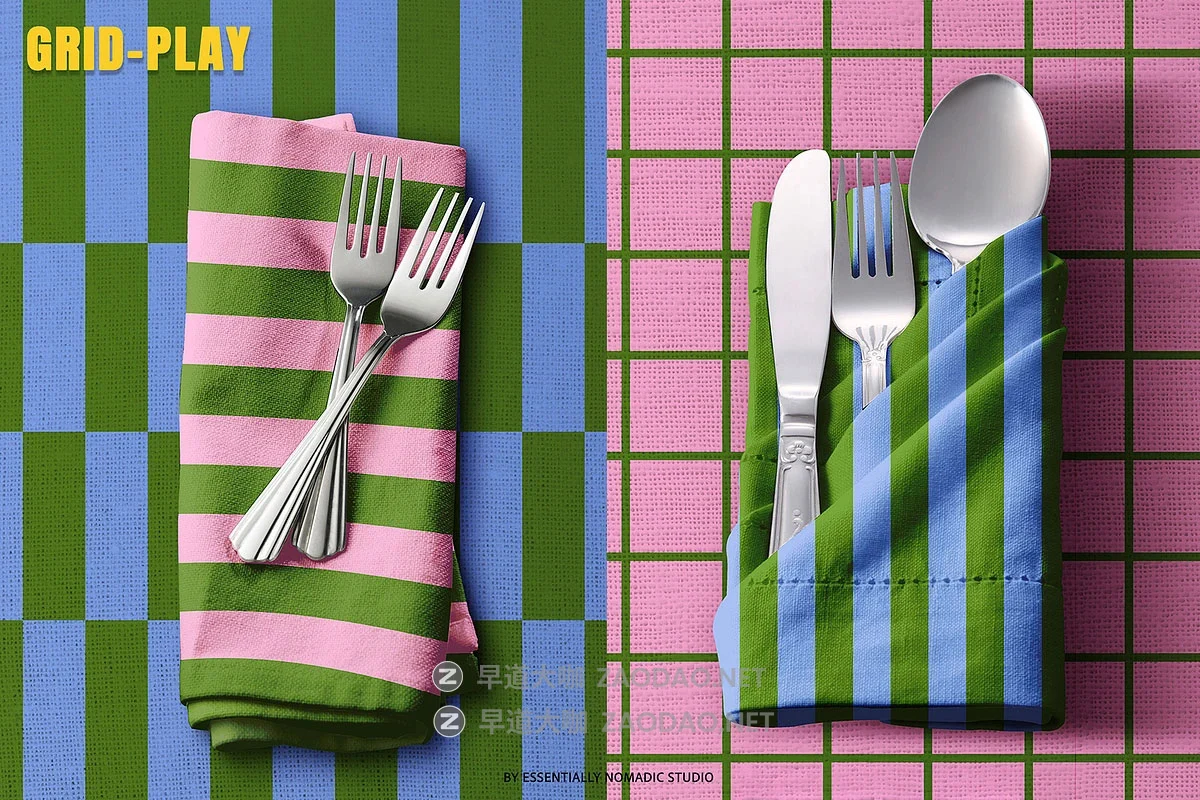 50款现代经典北欧几何撞色格纹四方连续无缝拼接图案纹样矢量素材 Grid Play – Stripes & Plaids Seamless Patterns插图5 50款现代经典北欧几何撞色格纹四方连续无缝拼接图案纹样矢量素材 Grid Play – Stripes & Plaids Seamless Patterns插图5