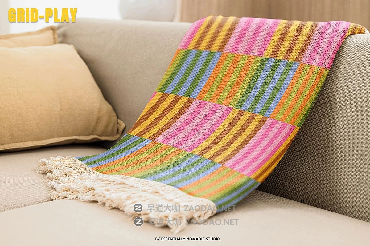 50款现代经典北欧几何撞色格纹四方连续无缝拼接图案纹样矢量素材 Grid Play – Stripes & Plaids Seamless Patterns插图2 50款现代经典北欧几何撞色格纹四方连续无缝拼接图案纹样矢量素材 Grid Play – Stripes & Plaids Seamless Patterns插图2