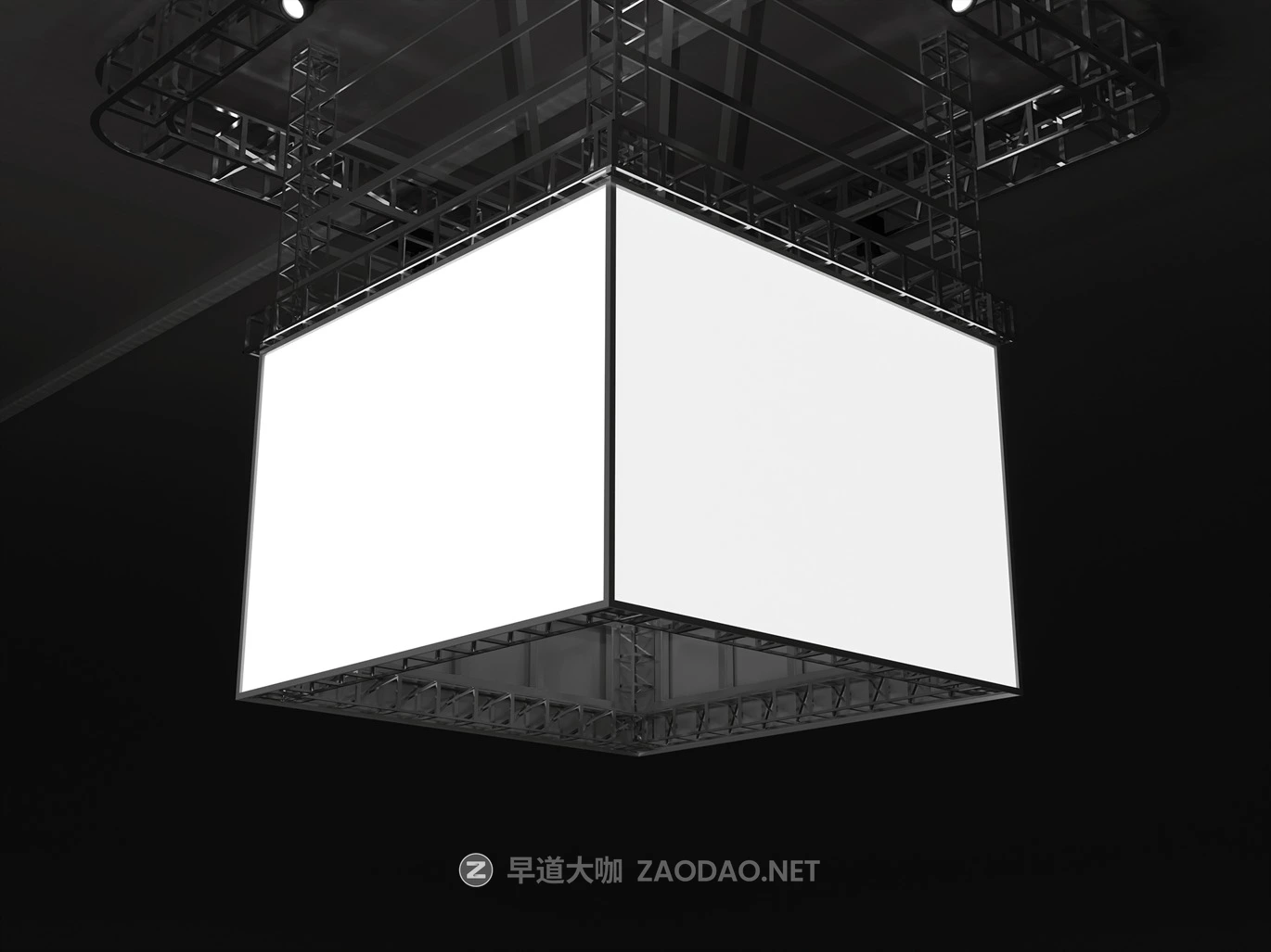 购物中心商场机场展会悬挂广告牌海报kv画面设计贴图psd样机模板素材 Hanging Indoor Billboard Mockup插图2 购物中心商场机场展会悬挂广告牌海报kv画面设计贴图psd样机模板素材 Hanging Indoor Billboard Mockup插图2