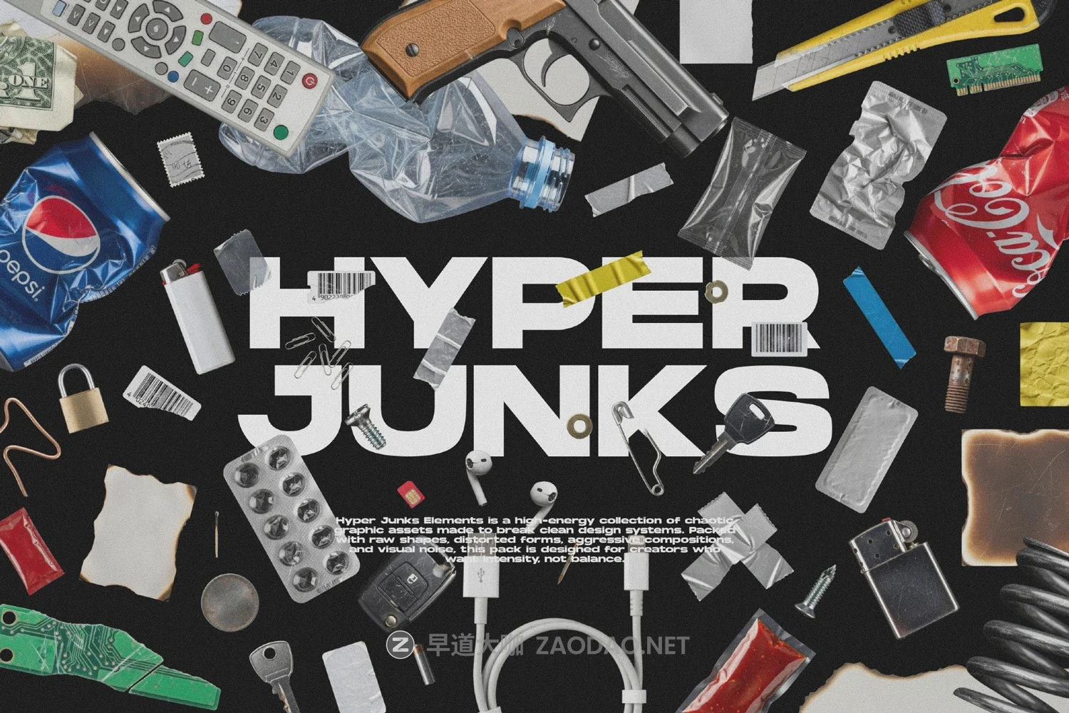 79款活力复古就金属垃圾杂物文具纸片混合拼贴png免抠图片素材 Hyper Junks Graphic Elements插图 79款活力复古就金属垃圾杂物文具纸片混合拼贴png免抠图片素材 Hyper Junks Graphic Elements插图