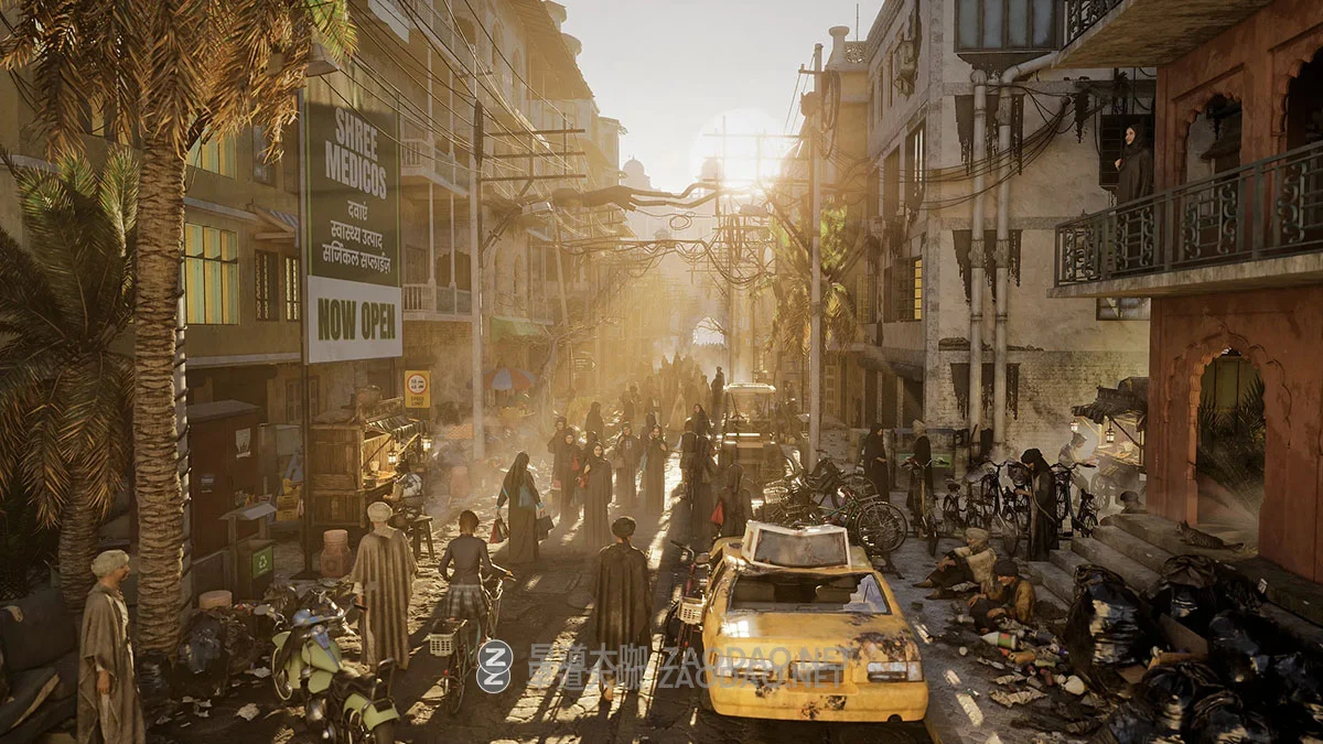 印度新德里城市街道环境建筑3D模型资产Blender/FBX/MAX格式 KitBash3D – New Delhi插图12 印度新德里城市街道环境建筑3D模型资产Blender/FBX/MAX格式 KitBash3D – New Delhi插图12