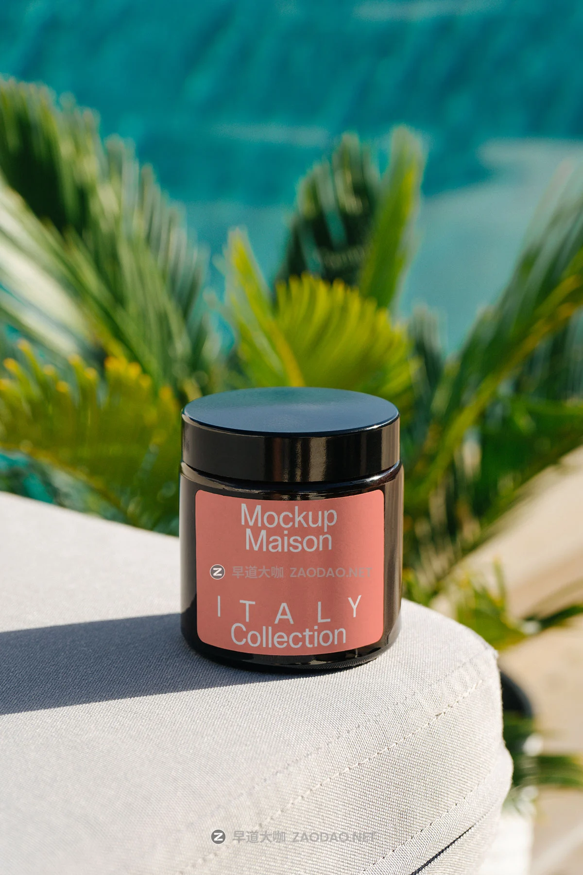 7款夏日主题泳装裤吊牌杯垫名片电脑火柴盒按压包装瓶VI贴图PSD样机模板 Mockup.Maison – Italy Resort Collection P2插图5 7款夏日主题泳装裤吊牌杯垫名片电脑火柴盒按压包装瓶VI贴图PSD样机模板 Mockup.Maison – Italy Resort Collection P2插图5