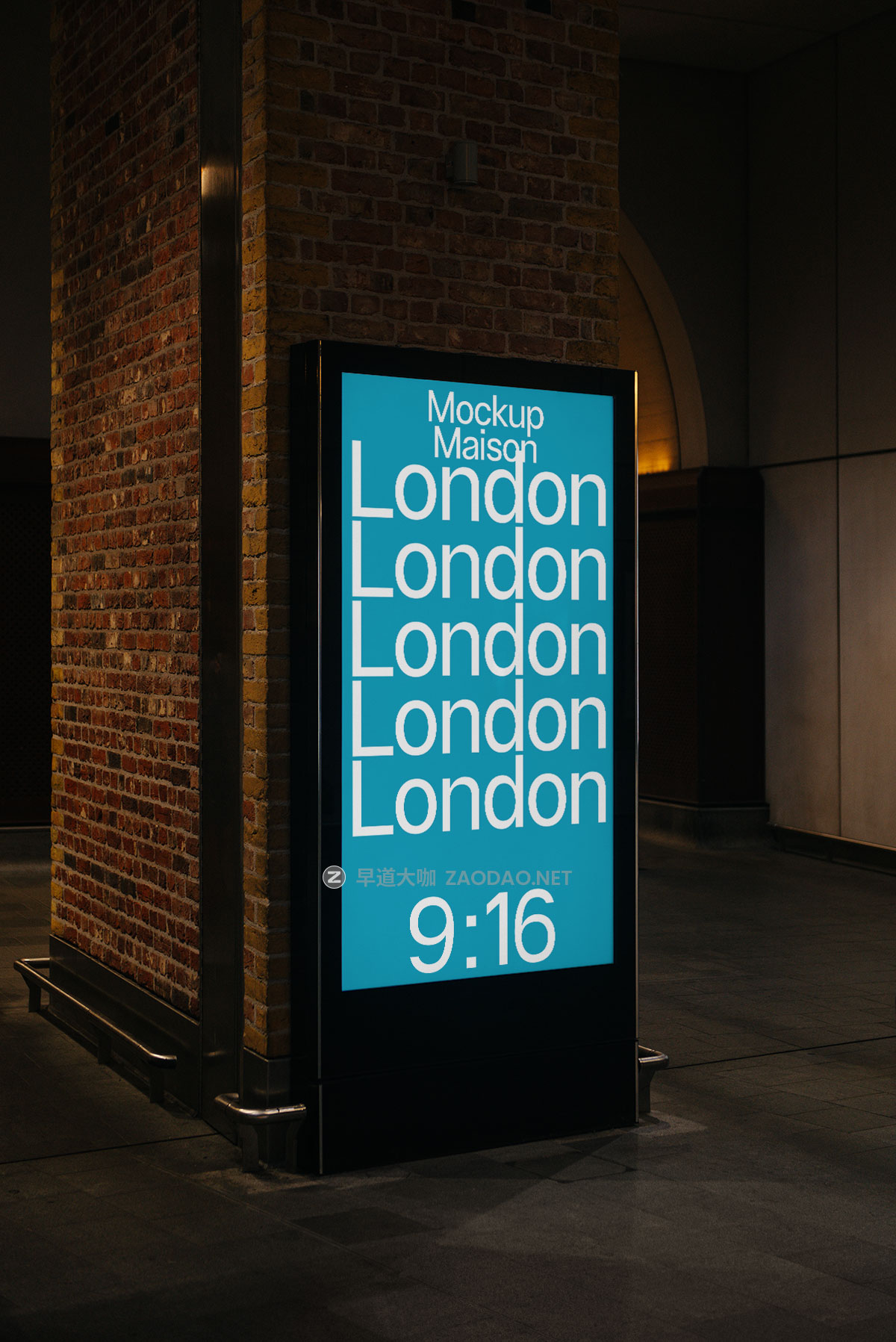 7款英国伦敦城市街头地铁站广告牌海报标牌设计ps展示效果图样机mockup模板 Mockup.Maison – London 2 Collection P3插图5 7款英国伦敦城市街头地铁站广告牌海报标牌设计ps展示效果图样机mockup模板 Mockup.Maison – London 2 Collection P3插图5