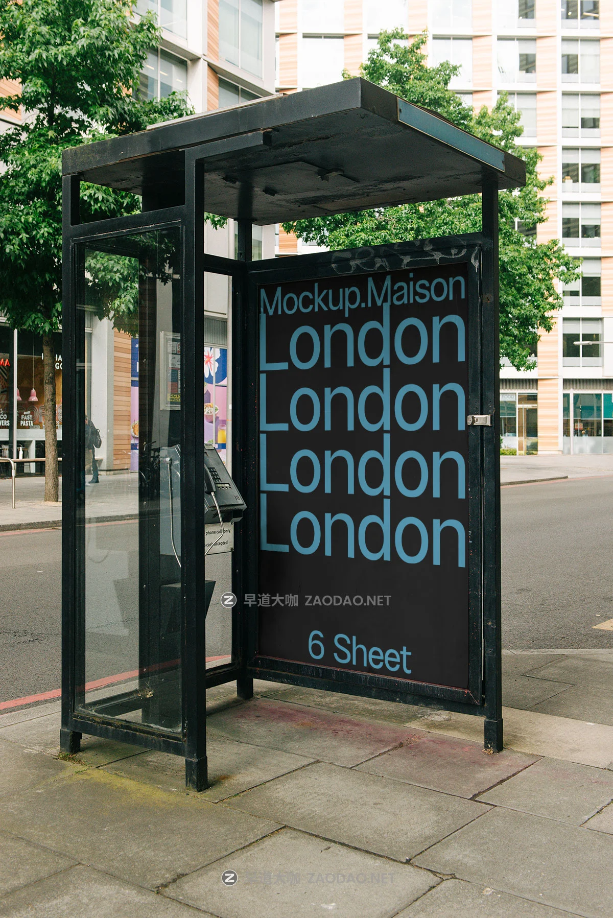 7款英国伦敦城市街头海报广告牌标牌设计ps展示效果图样机mockup模板 Mockup.Maison – London 2 Collection P2插图4 7款英国伦敦城市街头海报广告牌标牌设计ps展示效果图样机mockup模板 Mockup.Maison – London 2 Collection P2插图4