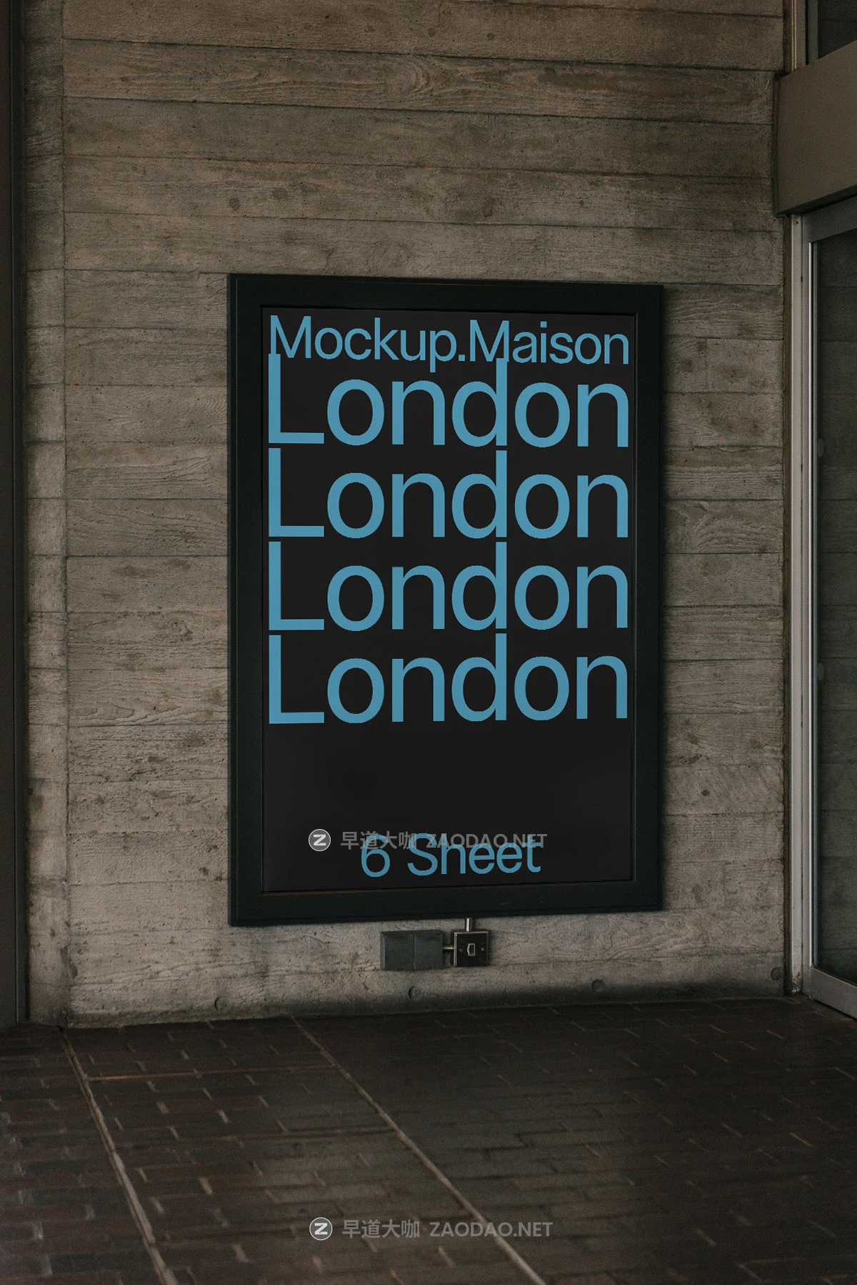 7款英国伦敦城市街头海报广告牌标牌设计ps展示效果图样机mockup模板 Mockup.Maison – London 2 Collection P2插图3 7款英国伦敦城市街头海报广告牌标牌设计ps展示效果图样机mockup模板 Mockup.Maison – London 2 Collection P2插图3