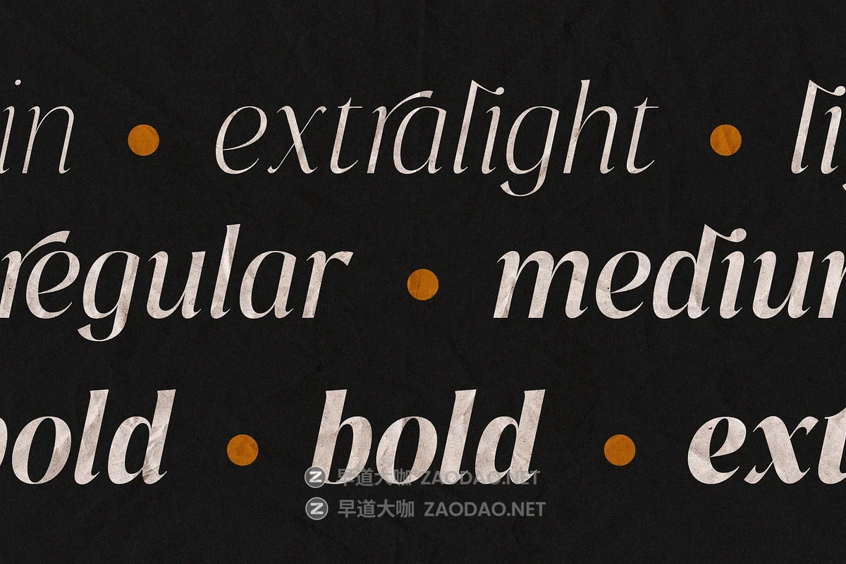 MyFonts – Pure Motif Font Family 18款字重经典永恒情感奢华品牌包装叙事品牌标题logo设计衬线英文字体插图15 MyFonts – Pure Motif Font Family 18款字重经典永恒情感奢华品牌包装叙事品牌标题logo设计衬线英文字体插图15