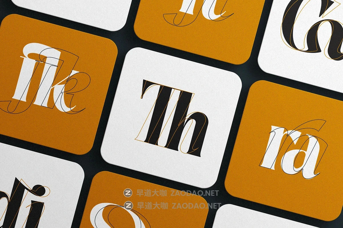 MyFonts – Pure Motif Font Family 18款字重经典永恒情感奢华品牌包装叙事品牌标题logo设计衬线英文字体插图3 MyFonts – Pure Motif Font Family 18款字重经典永恒情感奢华品牌包装叙事品牌标题logo设计衬线英文字体插图3