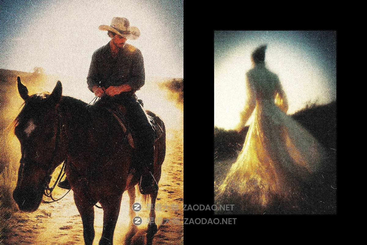 复古灰尘划痕做旧颗粒感半色调照片图像修图ps特效滤镜插件样机 Nostalgic Grain Card Effect插图5 复古灰尘划痕做旧颗粒感半色调照片图像修图ps特效滤镜插件样机 Nostalgic Grain Card Effect插图5