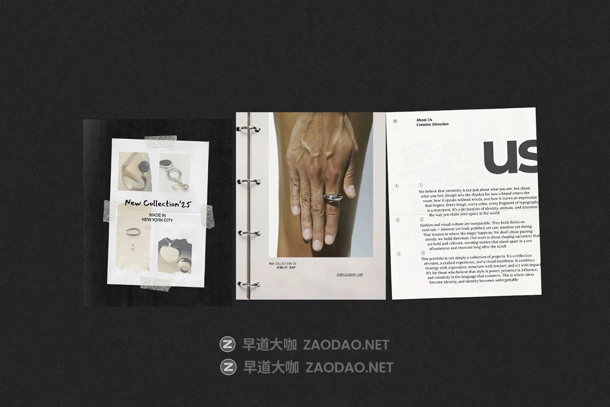 现代美学撕纸拼贴艺术情绪版生活方式品牌营社交媒体设计CANVA模板素材 ORZA | SOCIAL MEDIA KIT插图3 现代美学撕纸拼贴艺术情绪版生活方式品牌营社交媒体设计CANVA模板素材 ORZA | SOCIAL MEDIA KIT插图3