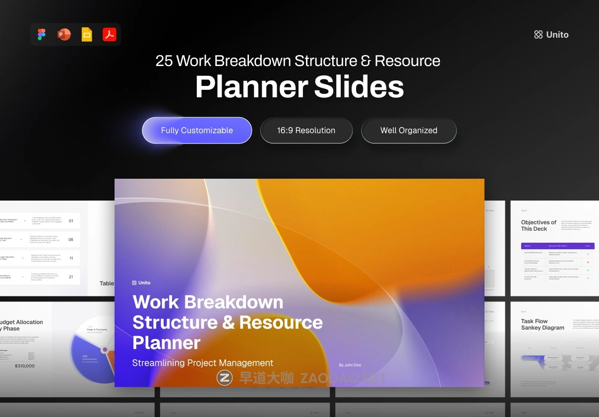 25页极简企业市场营销规划提案工作汇报幻灯片设计ppt/figma模板 Presentation Planner Work Breakdown Structure and Resource插图 25页极简企业市场营销规划提案工作汇报幻灯片设计ppt/figma模板 Presentation Planner Work Breakdown Structure and Resource插图