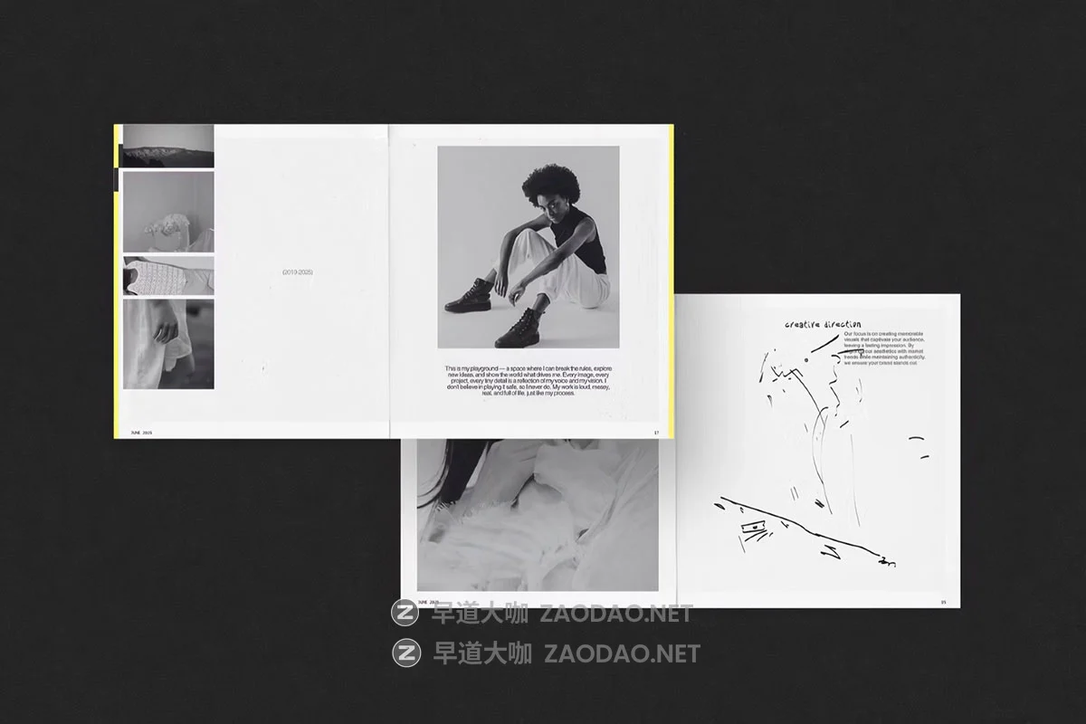 20页创意拼贴艺术设计工作室作品集幻灯片画册图文排版indd/canva模板素材 RIOT | PORTFOLIO插图1 20页创意拼贴艺术设计工作室作品集幻灯片画册图文排版indd/canva模板素材 RIOT | PORTFOLIO插图1