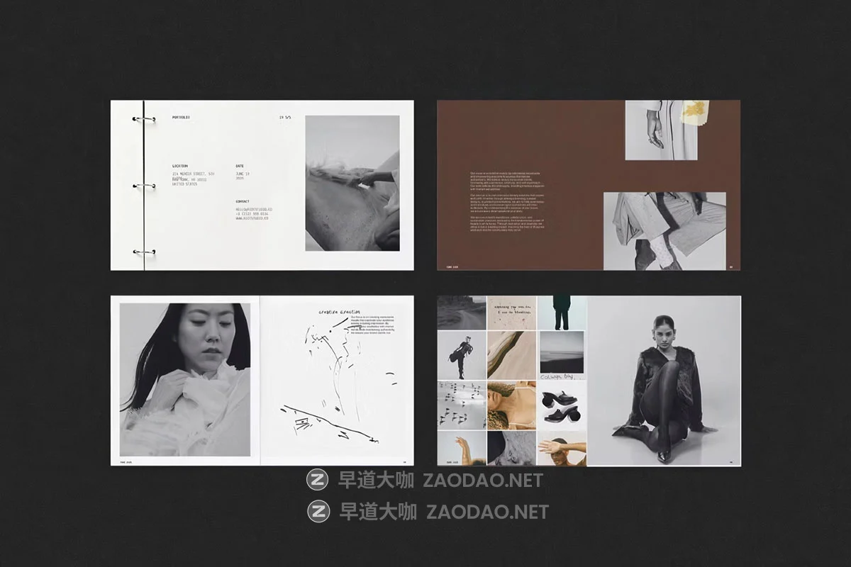 20页创意拼贴艺术设计工作室作品集幻灯片画册图文排版indd/canva模板素材 RIOT | PORTFOLIO插图3 20页创意拼贴艺术设计工作室作品集幻灯片画册图文排版indd/canva模板素材 RIOT | PORTFOLIO插图3