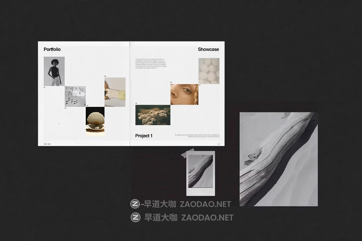 20页创意拼贴艺术设计工作室作品集幻灯片画册图文排版indd/canva模板素材 RIOT | PORTFOLIO插图5 20页创意拼贴艺术设计工作室作品集幻灯片画册图文排版indd/canva模板素材 RIOT | PORTFOLIO插图5