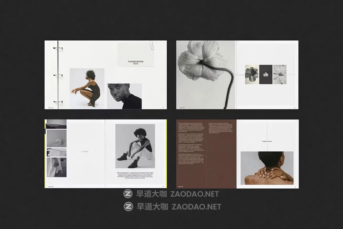 20页创意拼贴艺术设计工作室作品集幻灯片画册图文排版indd/canva模板素材 RIOT | PORTFOLIO插图7 20页创意拼贴艺术设计工作室作品集幻灯片画册图文排版indd/canva模板素材 RIOT | PORTFOLIO插图7