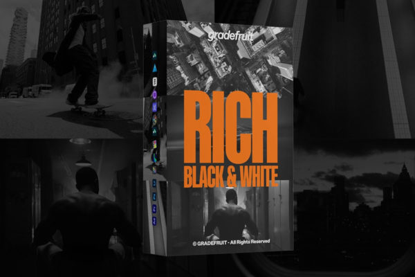 GradeFruit 永恒经典深黑色灰色调扫街摄影视频照片调色LUT预设+LR预设 GradeFruit – Rich Black and White LUTs & LR Presets特色图 GradeFruit 永恒经典深黑色灰色调扫街摄影视频照片调色LUT预设+LR预设 GradeFruit – Rich Black and White LUTs & LR Presets