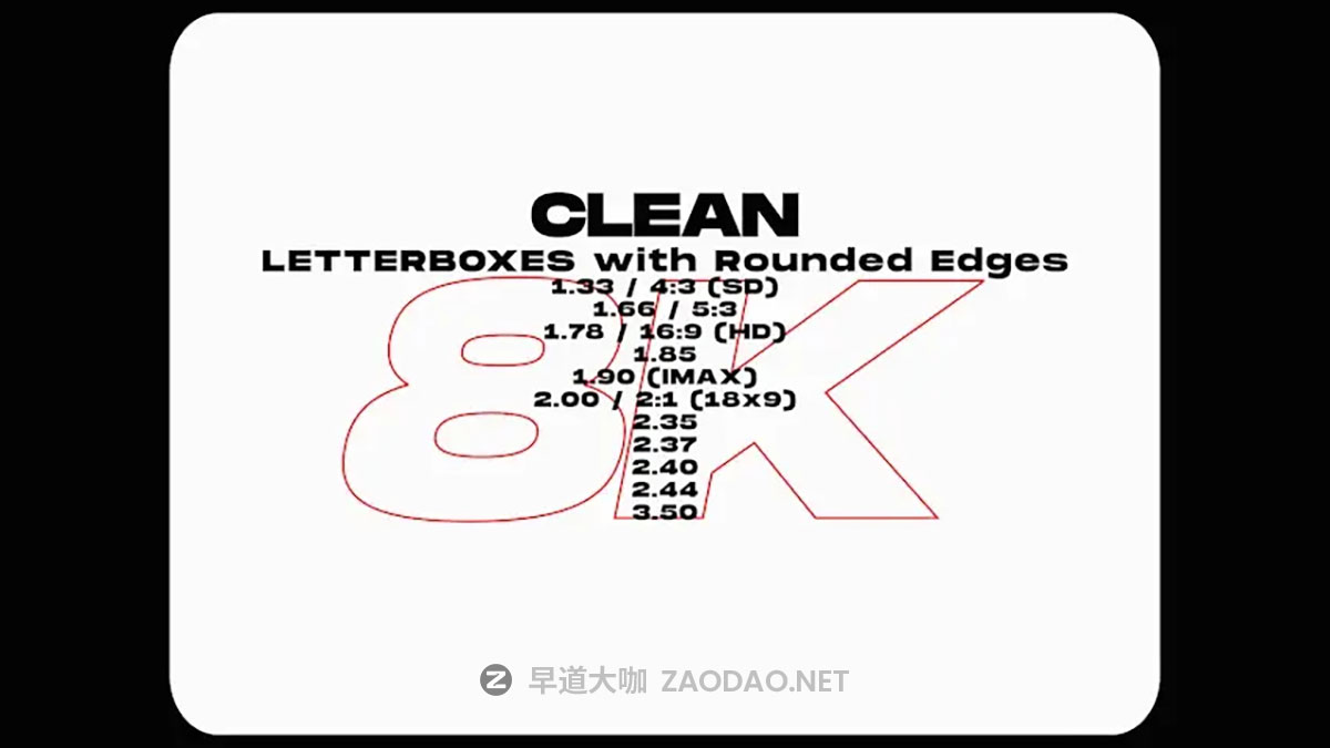 110+组破损粗糙做旧划痕电影质感胶片边框模拟叠加层视频特效素材包 Sickboat – Dirty Letterboxes Cinematic Aspect Ratio Mattes (8K)插图1 110+组破损粗糙做旧划痕电影质感胶片边框模拟叠加层视频特效素材包 Sickboat – Dirty Letterboxes Cinematic Aspect Ratio Mattes (8K)插图1