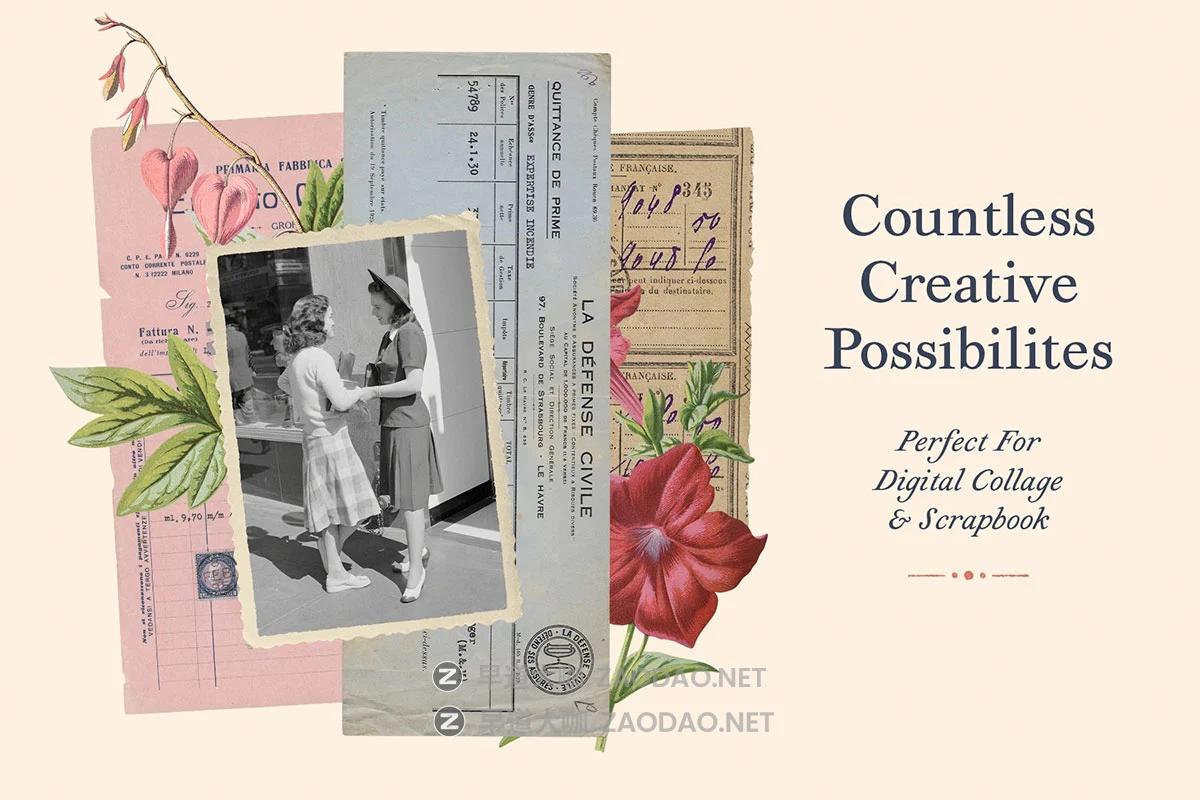 78款复古做旧国外信纸表单支票收据发票古董手稿png免抠图片素材 Vintage Ephemera Collection插图6 78款复古做旧国外信纸表单支票收据发票古董手稿png免抠图片素材 Vintage Ephemera Collection插图6