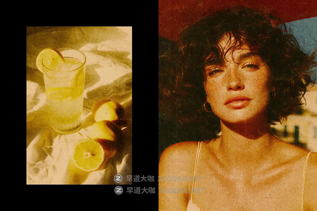 复古做旧杂点灰尘划痕怀旧颗粒纸张磨损照片修图ps特效滤镜插件样机 Vintage Printed Vibe Effect插图4 复古做旧杂点灰尘划痕怀旧颗粒纸张磨损照片修图ps特效滤镜插件样机 Vintage Printed Vibe Effect插图4