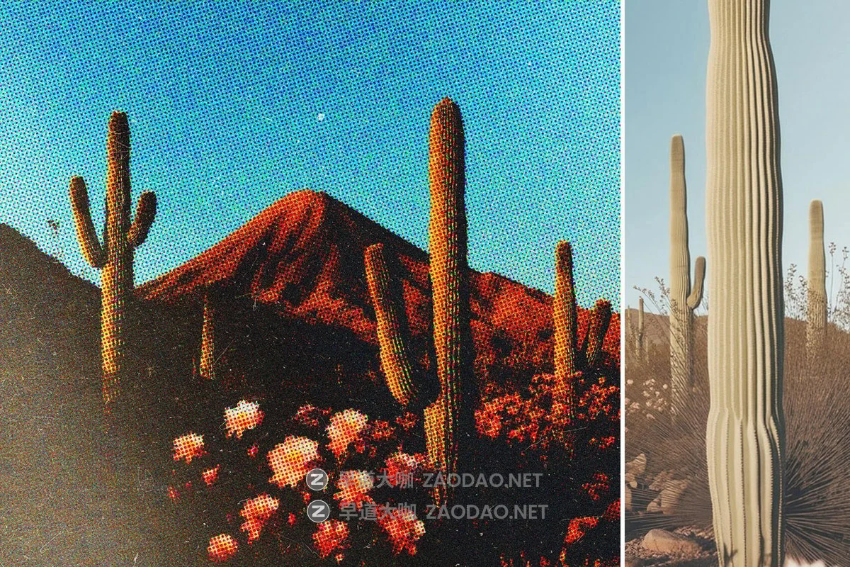 复古做旧灰尘划痕半色调颗粒纹理人像照片修改ps特效滤镜插件样机 Vivid Dot Halftone Photo Effect插图7 复古做旧灰尘划痕半色调颗粒纹理人像照片修改ps特效滤镜插件样机 Vivid Dot Halftone Photo Effect插图7