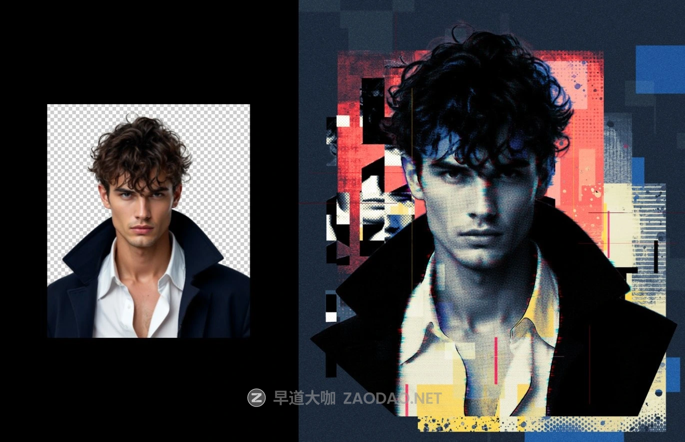 现代时尚美学艺术肖像照片效果ps特效滤镜样机 Modern Art Portrait Effect插图2 现代时尚美学艺术肖像照片效果ps特效滤镜样机 Modern Art Portrait Effect插图2