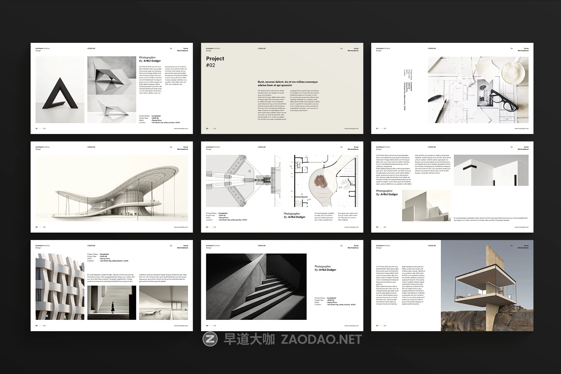 52页建筑工程室内设计作品集图文排版手册画册幻灯片ppt/indd模板素材 Brand Strategy Presentation Template插图4 52页建筑工程室内设计作品集图文排版手册画册幻灯片ppt/indd模板素材 Brand Strategy Presentation Template插图4