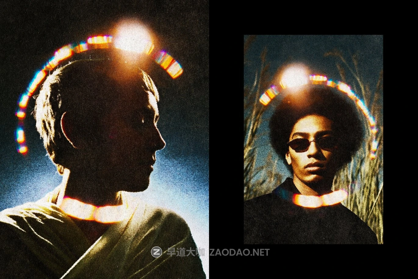复古漏光光环颗粒照片效果ps特效滤镜样机 Retro Aura Leak Photo Effect插图5 复古漏光光环颗粒照片效果ps特效滤镜样机 Retro Aura Leak Photo Effect插图5