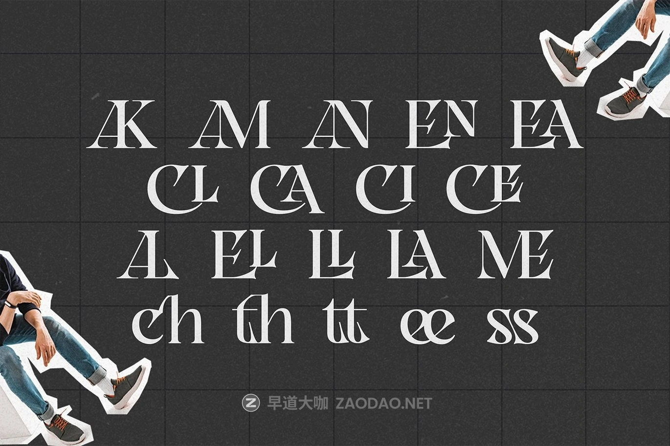 时尚优雅复古美学品牌海报包装徽标设计衬线英文字体安装包 Slagless – Urban Display Serif插图7 时尚优雅复古美学品牌海报包装徽标设计衬线英文字体安装包 Slagless – Urban Display Serif插图7