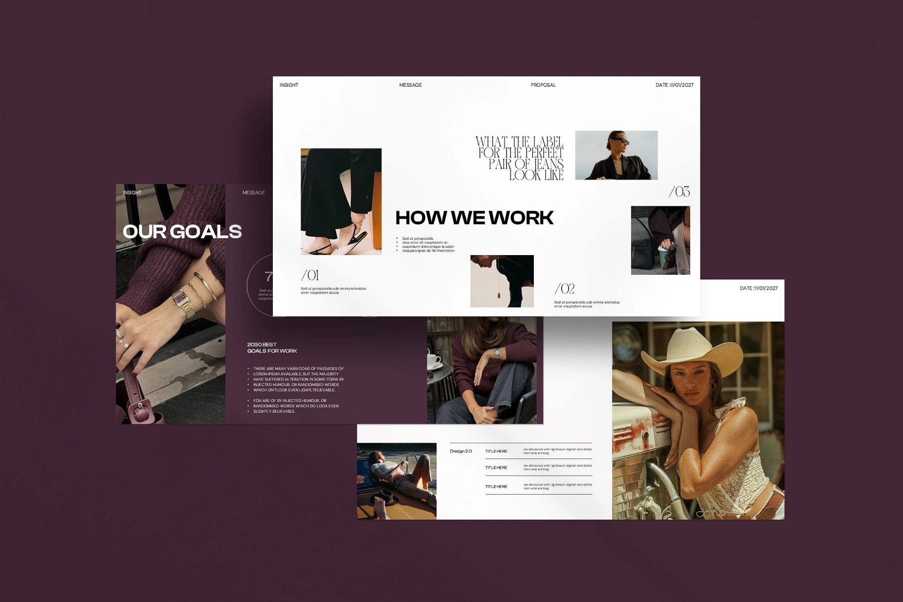 22页独特奢侈品牌作品集简历提案图文排版幻灯片设计ppt/keynote模板素材 Brand Proposal Presentation Template插图1 22页独特奢侈品牌作品集简历提案图文排版幻灯片设计ppt/keynote模板素材 Brand Proposal Presentation Template插图1